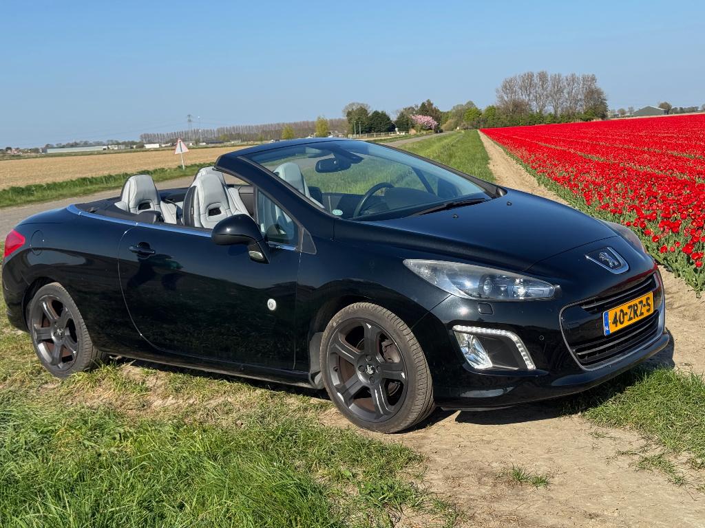Peugeot 308 CC 1.6 THP 156pk 2012 Roland Garros, Auto's, Voorwielaandrijving, 1490 kg, Cabriolet, 4 stoelen