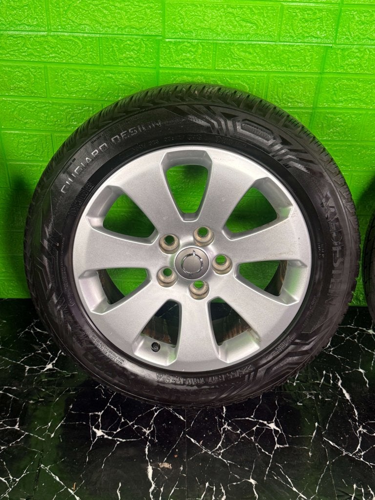 Originele Opel Insignia velgen 17" 5x120 All-season Vauxhall, Niet ingevuld, Gebruikt, 255 mm, Banden en Velgen