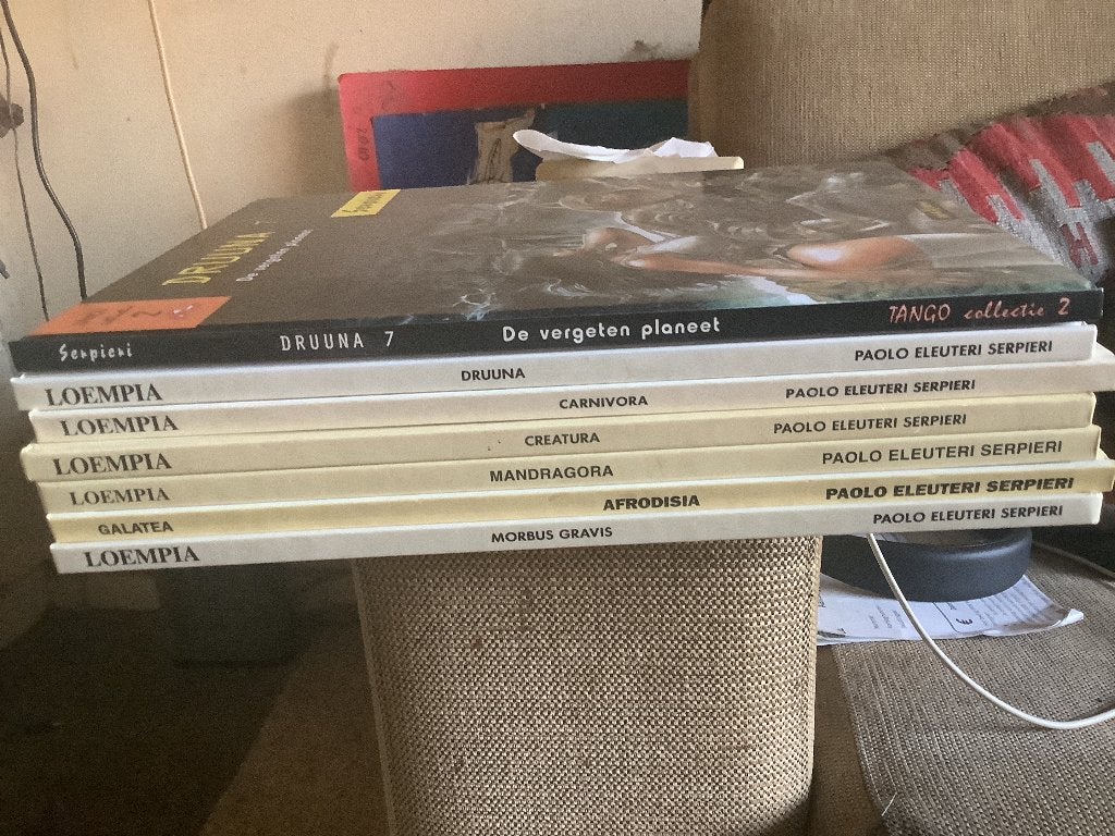 Druuna serpieri, Meerdere stripboeken, Ophalen of Verzenden, Gelezen