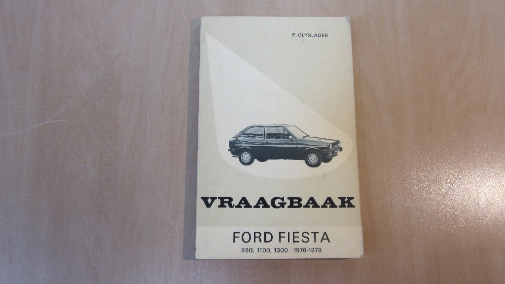 Vraagbaak Ford Fiesta 950 1100 1300 1976 - 1979, Ophalen of Verzenden