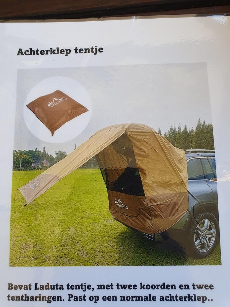 Achterklep tentje voor auto, Ophalen of Verzenden