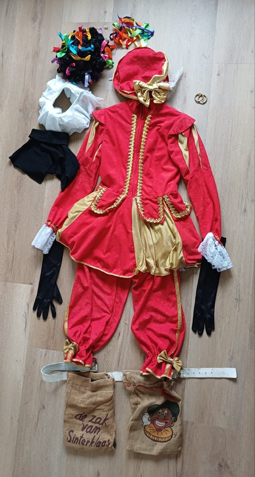 pietenpak, sinterklaas, 5 december, Ophalen of Verzenden