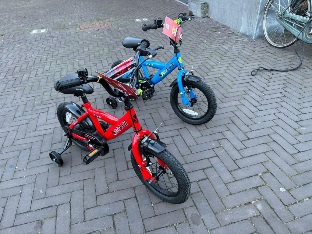 Fietshokje Hoofddorp: Raaks Bobo 14 inch Nieuw, Fietsen en Brommers, Fietsen | Kinderfietsjes, Niet ingevuld, Zijwieltjes, Niet ingevuld