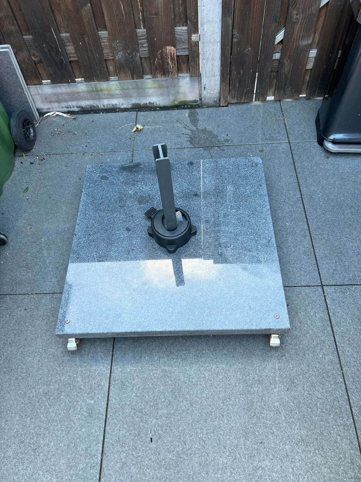 Parasol voet van 90kg is van graniet, Ophalen, Parasolvoet, Minder dan 1 meter, Verstelbaar