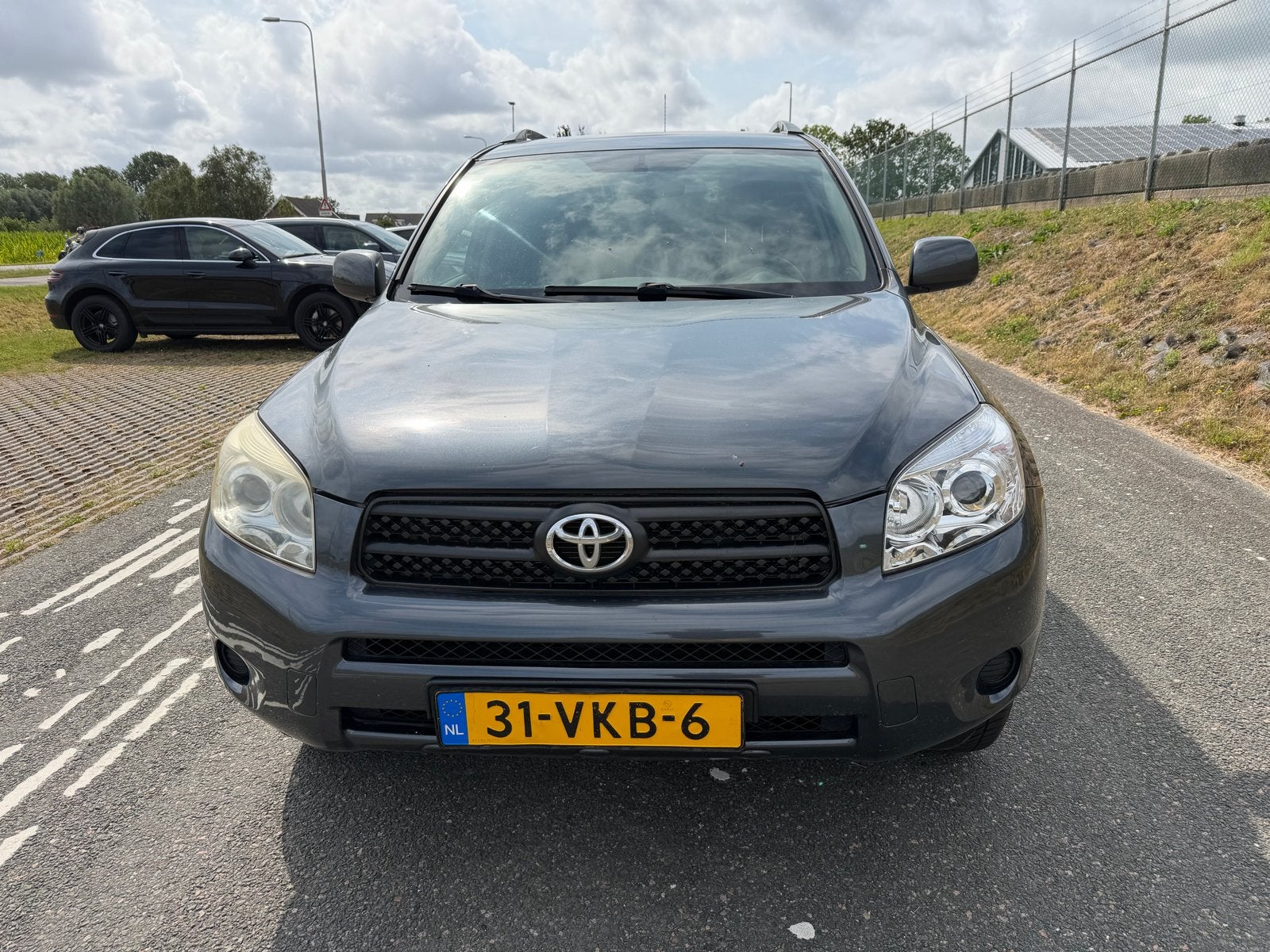 Toyota Rav4 2.2 D-4d-f VAN 2007 grijs kenteken, Auto's, Bestelauto's, 4 cilinders, Origineel Nederlands, Toyota, Te koop