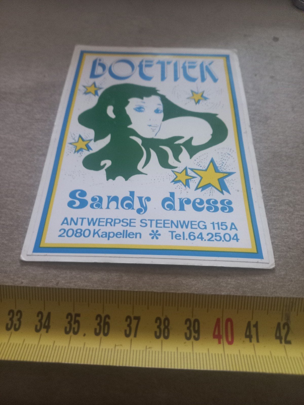 Vintage Boetiek Sandy Dress  Kapellen, Ophalen of Verzenden, Gebruikt