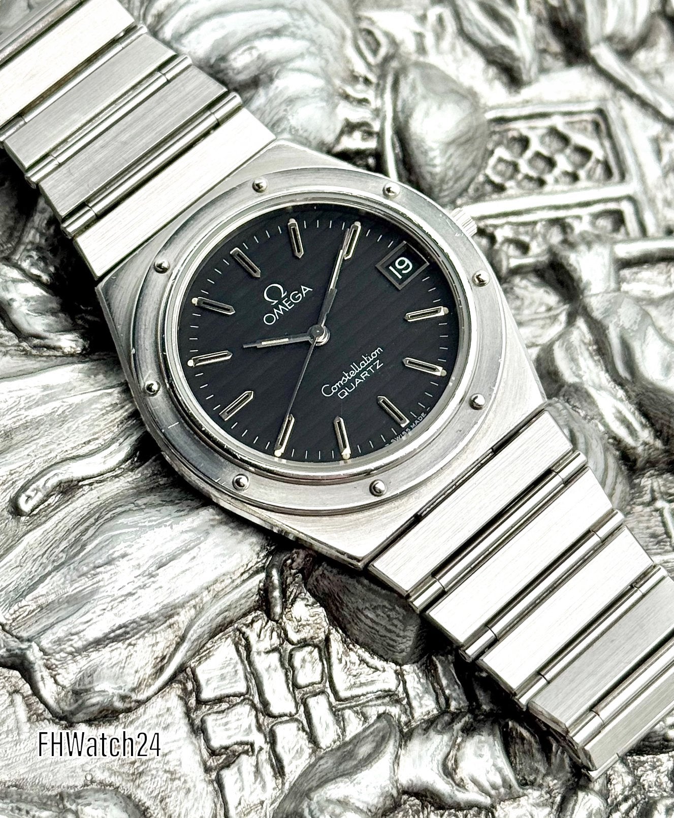Omega Constellation Marine 196.0147” Gerald Genta “ . UNIEK!, Staal, Gebruikt, Polshorloge, Ophalen of Verzenden