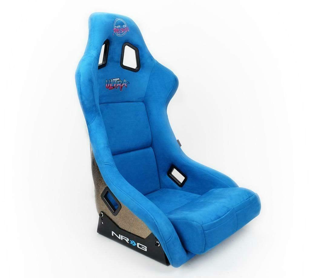 NRG Ultra Kuipstoel - alcantara (Rood Blauw Zwart), Ophalen of Verzenden