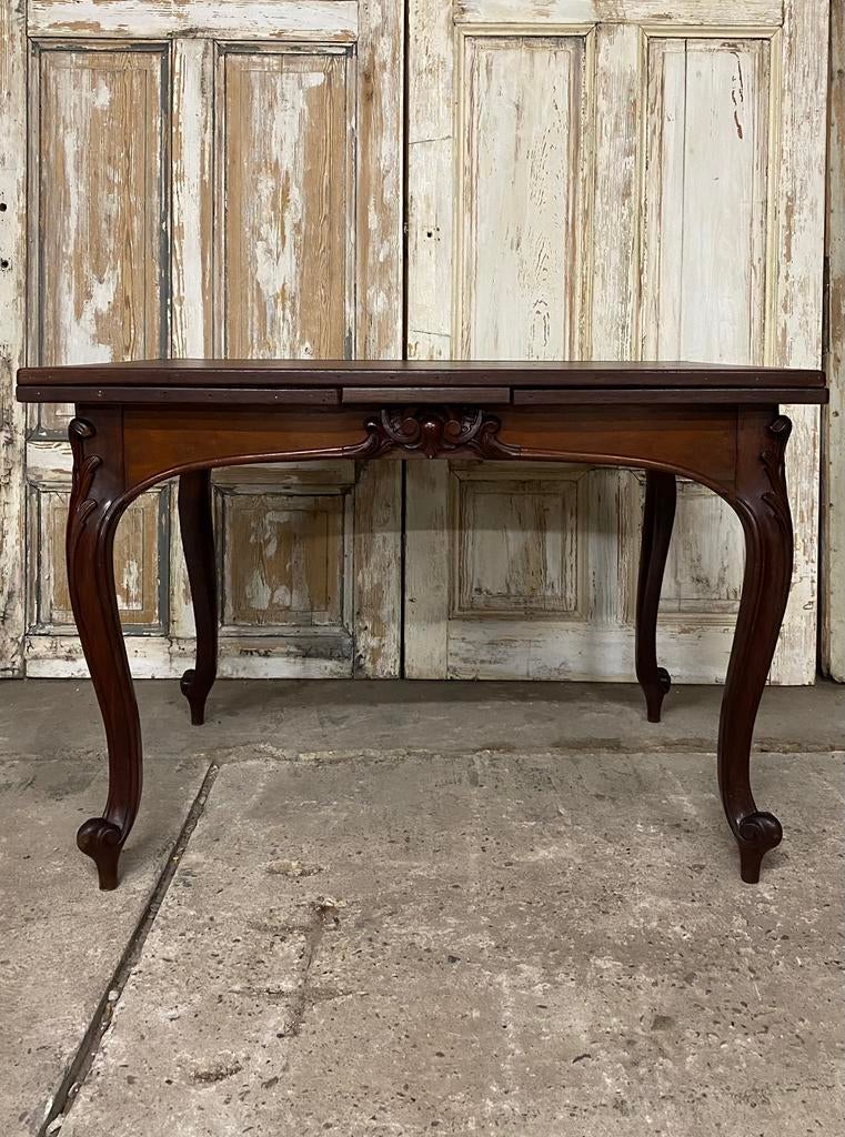 Antieke Biedermeier Tafel, Verlengbaar tafelblad tot 200cm, Ophalen