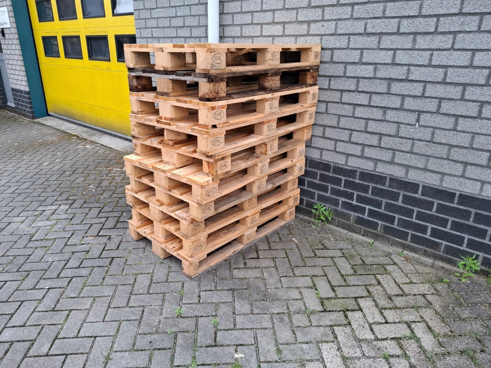 Europallets, Doe-het-zelf en Verbouw, Hout en Planken, Ophalen, Zo goed als nieuw, Pallet, Minder dan 200 cm