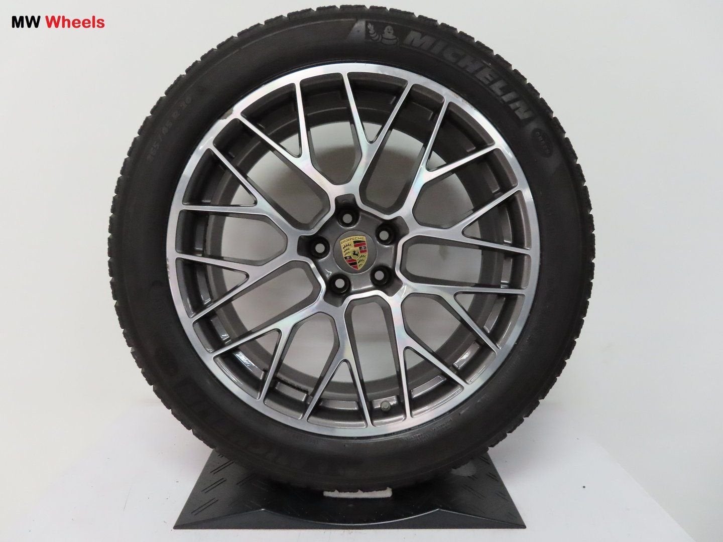 Porsche 20 inch Origineel velgen Macan Spyder winterbanden, Gebruikt, -, -, Banden en Velgen