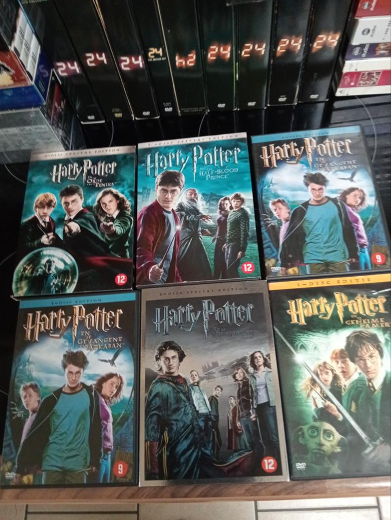 Harry Potter DVD Collectie - 6 Films, Vanaf 12 jaar, Ophalen of Verzenden, Zo goed als nieuw, Fantasy