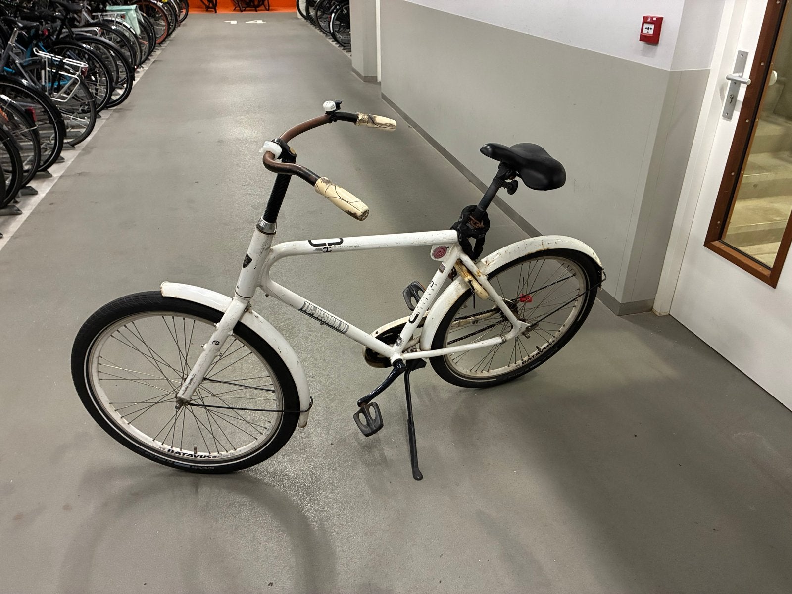 Batavus BUB Herenfiets station, Ophalen, Terugtraprem, Gebruikt, Batavus