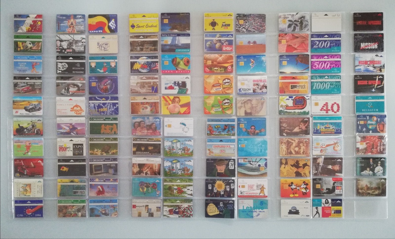 Belgacom telefoonkaarten., Verzamelen, Telefoonkaarten, Ophalen of Verzenden, Buitenland