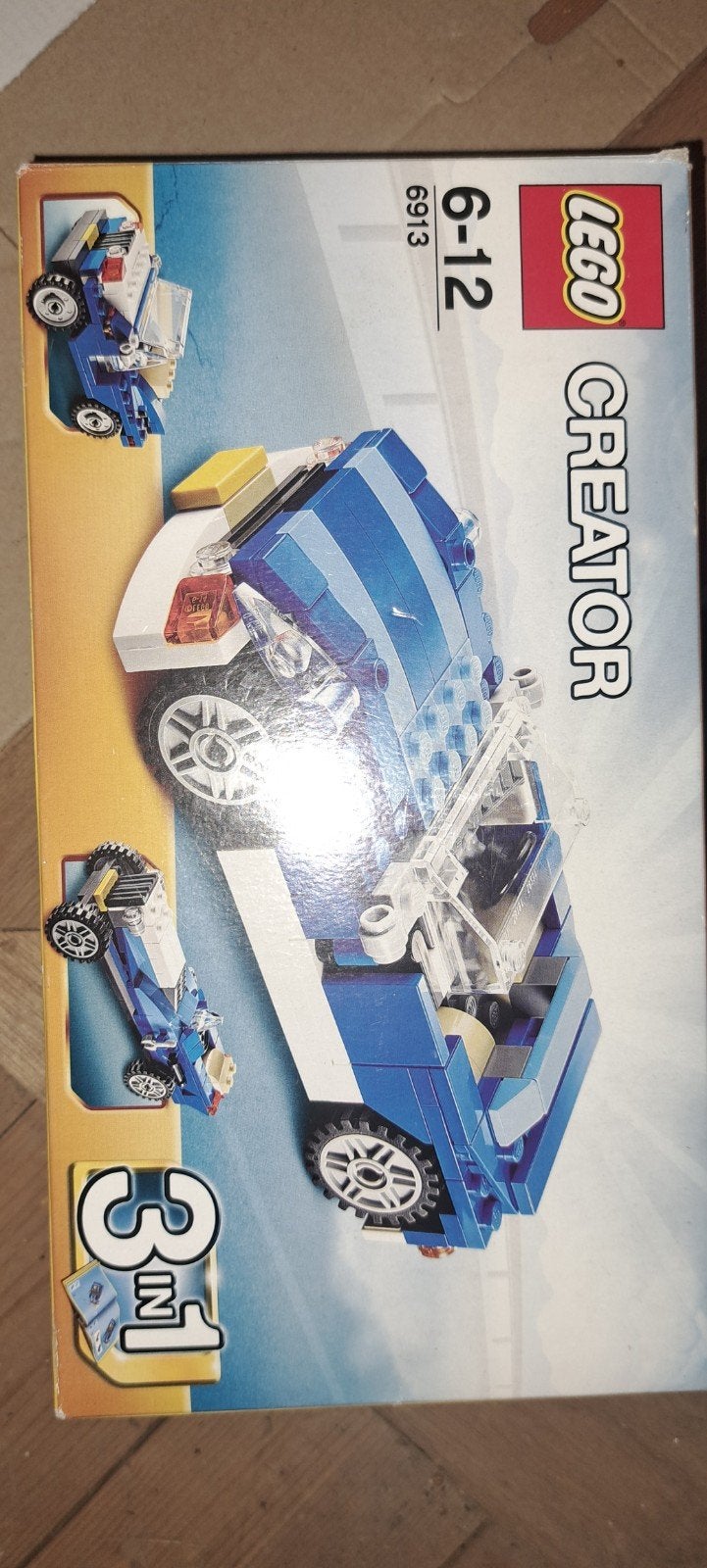 LEGO Creator 6913 Blauwe Sportwagen 3-in-1, Ophalen of Verzenden, Nieuw