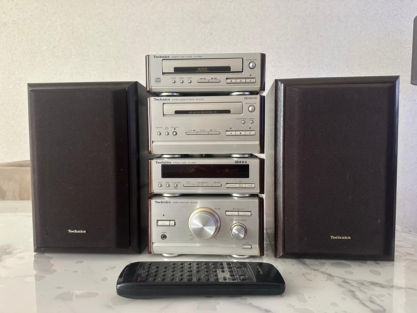 Technics HD-501 Hifi set, Ophalen of Verzenden, Zo goed als nieuw, Overige merken