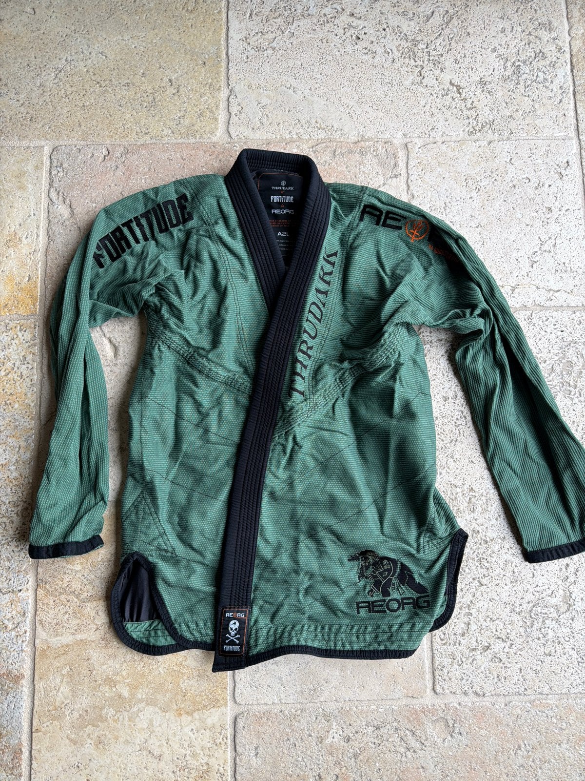 Thrudark BJJ Gi - Exclusief Design - Maat A2L, Vechtsportpak, Maat L, Ophalen of Verzenden, Zo goed als nieuw