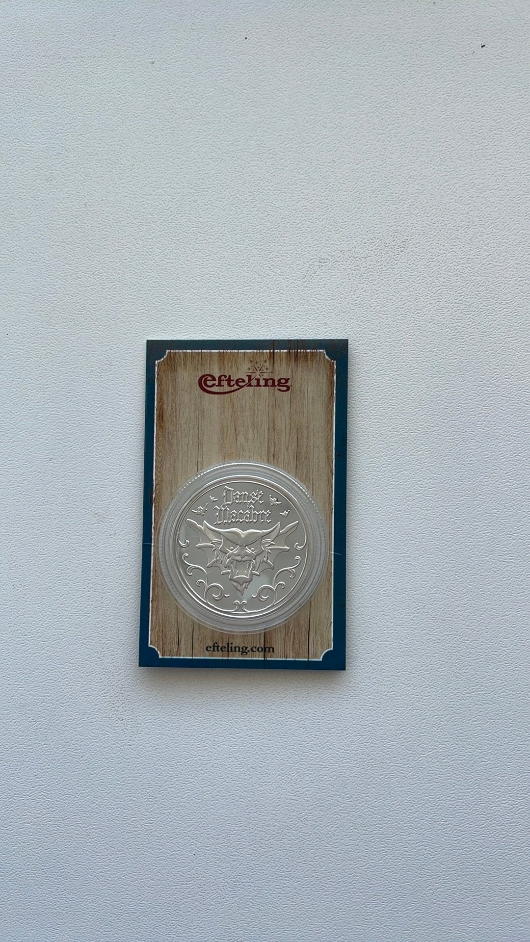 Efteling munt Danse Macabre in capsule, Ophalen of Verzenden, Nieuw, Overige typen
