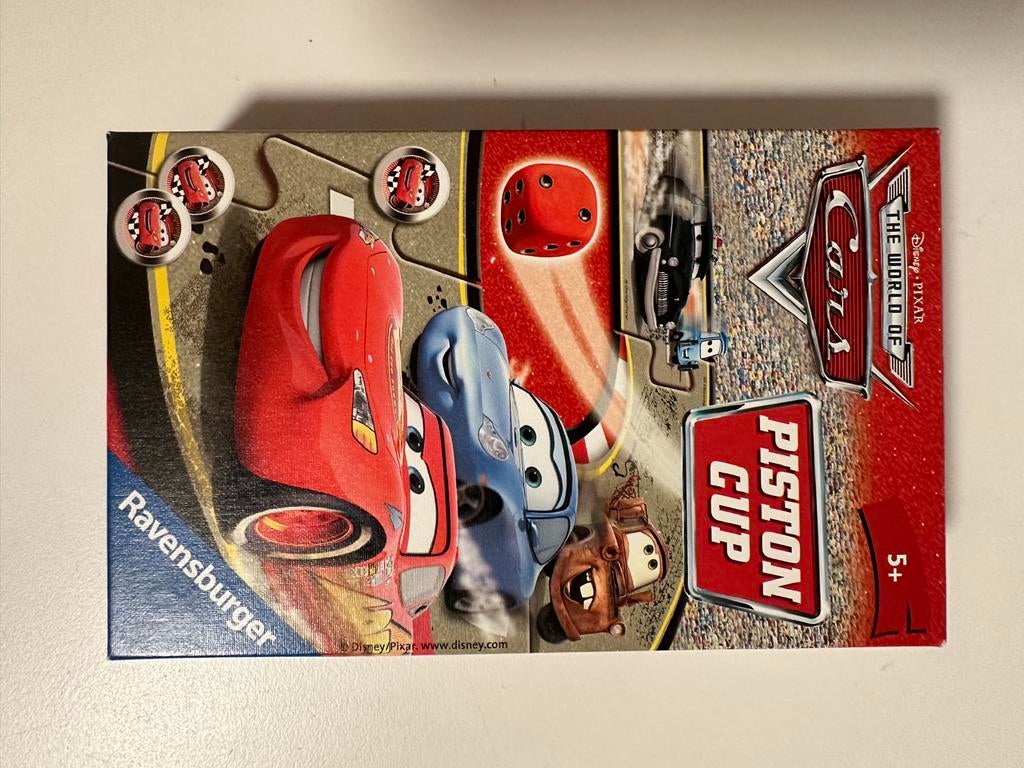 Ravensburger Cars Piston Cup Bordspel, Ophalen of Verzenden, Gebruikt, Jongen of Meisje