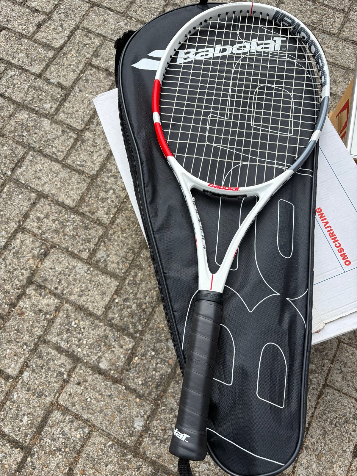 Babolat Tennissracket - Zo goed als nieuw, inclusief hoes, Ophalen of Verzenden, Zo goed als nieuw, Racket, L3