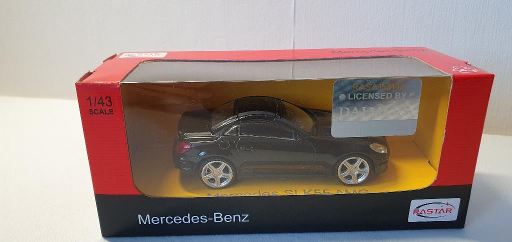 Rastar Mercedes SLK55 AMG, Ophalen of Verzenden, Zo goed als nieuw, Auto, Overige merken