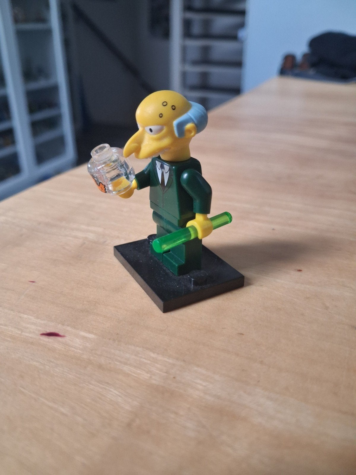 Lego Mr Burns, Lego, Ophalen of Verzenden, Zo goed als nieuw, Minifiguren serie