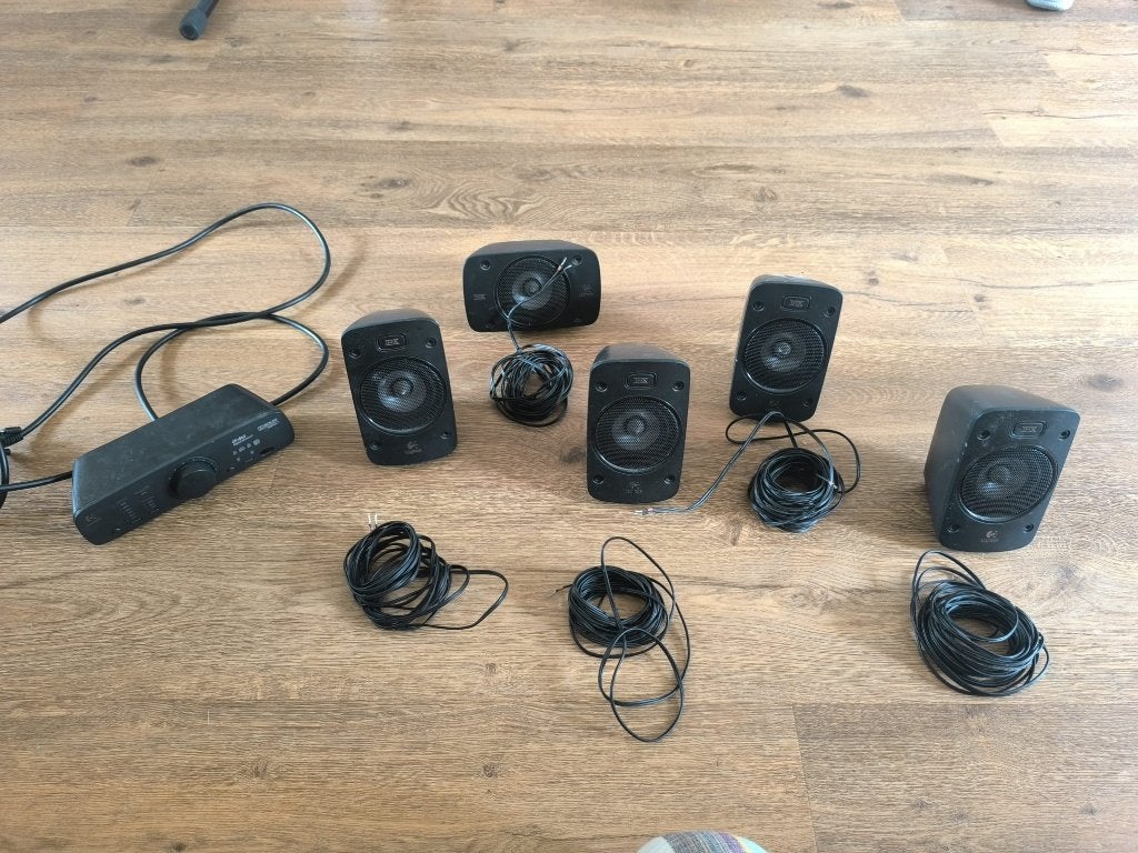 Logitech Z906 5.1 Surround Sound Speakers, Ophalen, Gebruikt, Logitech, Speakerset