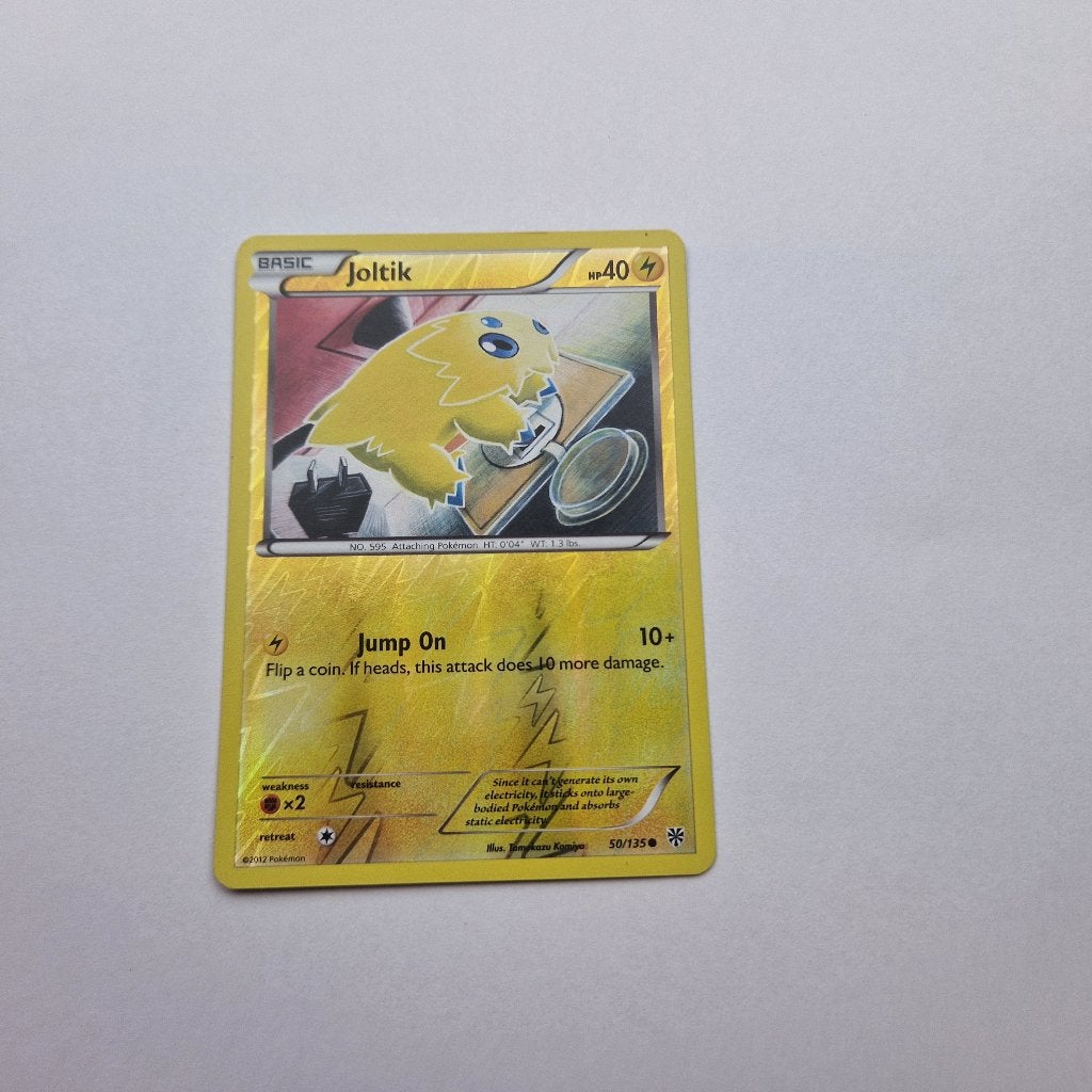 Joltik (PLS 50) Plasma Storm EXCELLENT Reverse Holo, Ophalen, Gebruikt