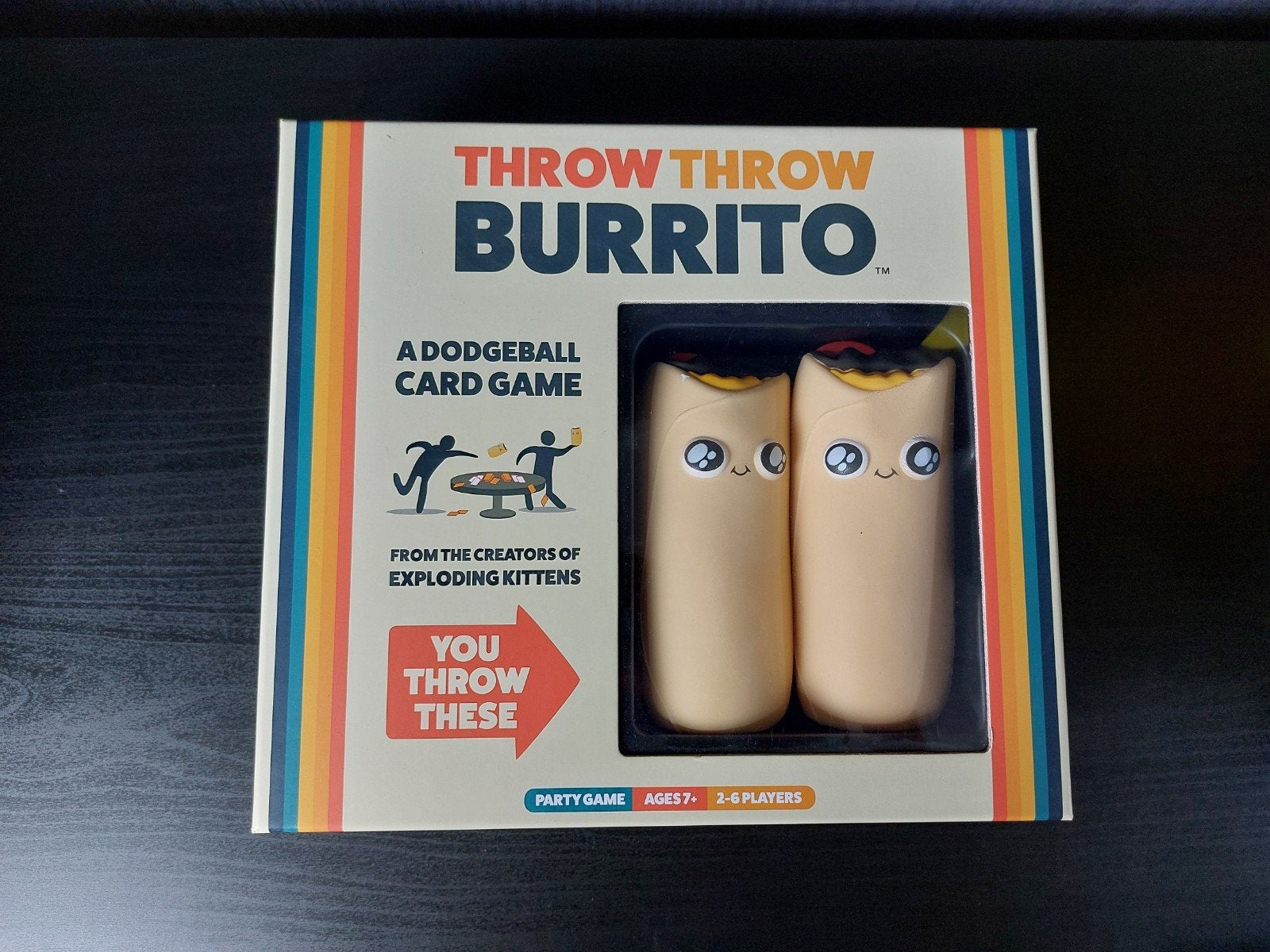 Throw Throw Burrito, Vijf spelers of meer, Ophalen, Zo goed als nieuw, Exploding Kittens