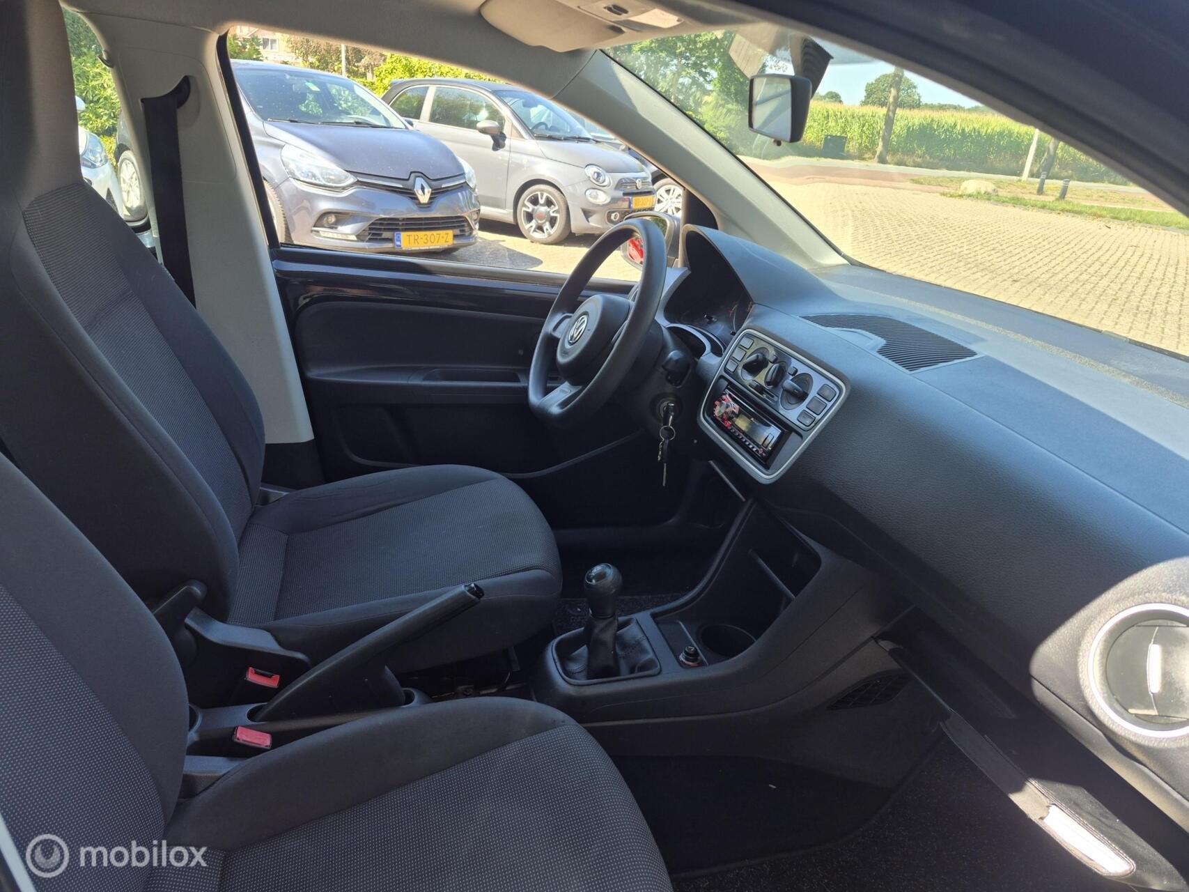 Volkswagen Up! 1.0 take up! BM 2014|5DRS,|Airco|Elekt,pakket, Auto's, Volkswagen, Voorwielaandrijving, Euro 5, Stof, Up!