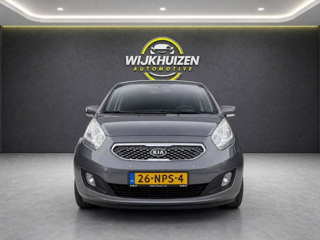 Kia Venga 1.6 CVVT X-ecutive Automaat met Climate ! Leder !, Auto's, Euro 5, 4 cilinders, Leder en Stof, Origineel Nederlands