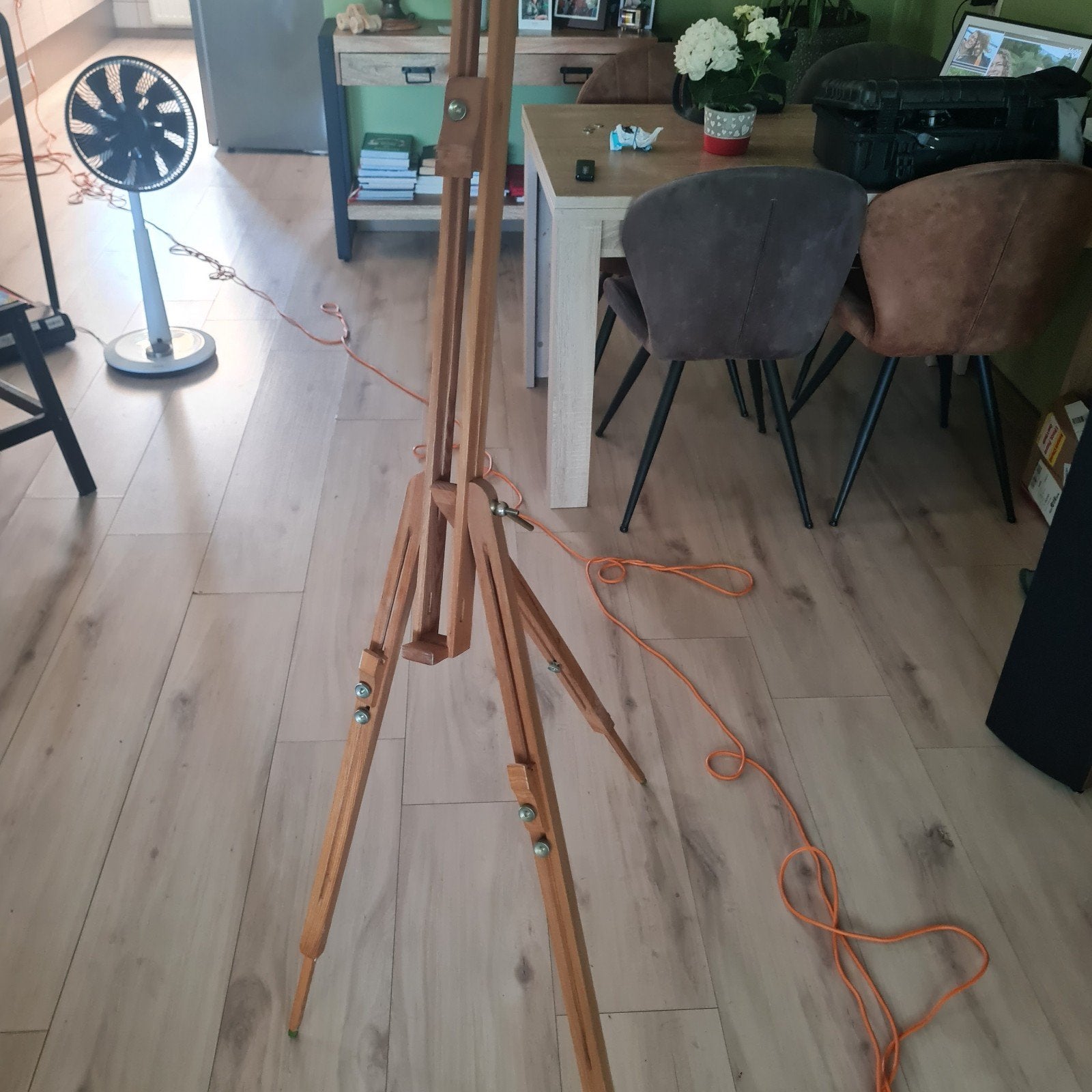 Houten schildersezel, inklapbaar, Ophalen of Verzenden, Gebruikt, Ezel
