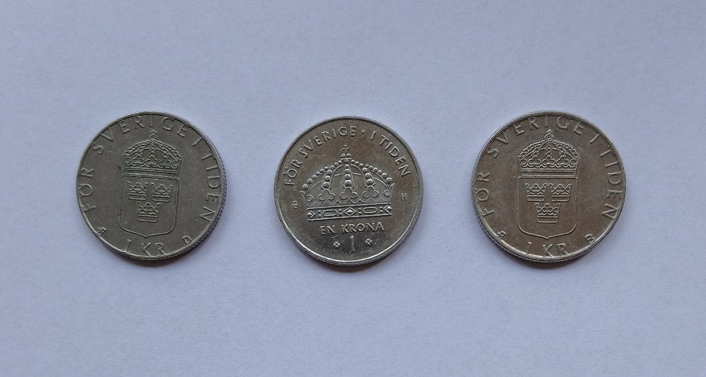 Zweedse munten, Ophalen of Verzenden, Overige landen, Losse munt
