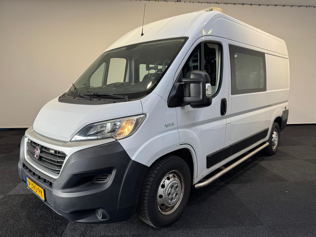 Fiat Ducato FIAT Ducato Maxi LH2 35 3.0 CNG Dubbel cabine 6, 2430 kg, 136 pk, Gebruikt, Euro 6