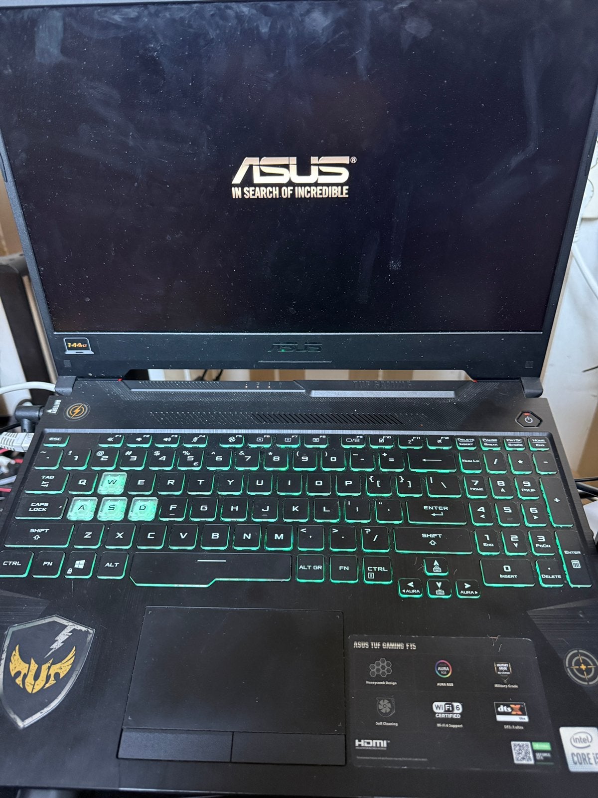 Asus tuf f15 gaming laptop, Ophalen