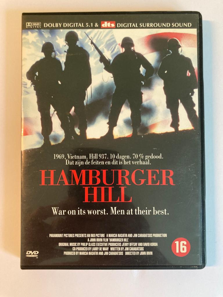Hamburger Hill, 1987 / DVD / John Irvin, Vanaf 16 jaar, Ophalen of Verzenden, Zo goed als nieuw, Overige genres