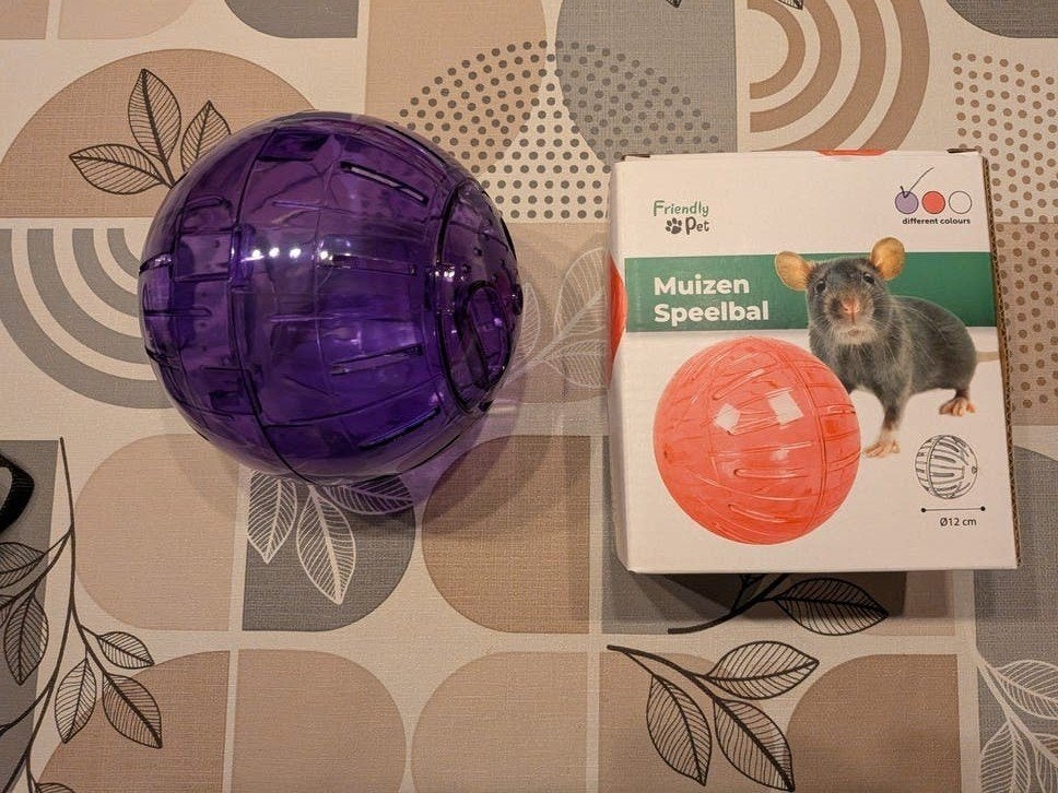 Hamster of muizen speelbal, Ophalen of Verzenden, Nieuw, Speelgoed