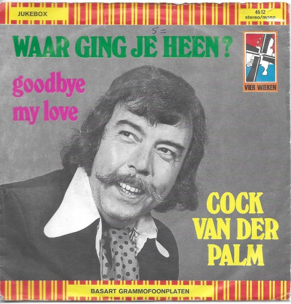 Vinyl Single Cock Van Der Palm, Ophalen of Verzenden, Gebruikt, Nederlandstalig