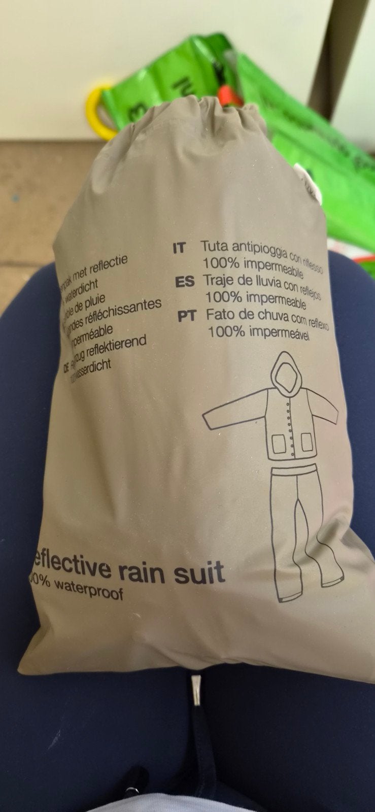 Reflecterend regenpak - 100% waterdicht, Ophalen of Verzenden, Nieuw