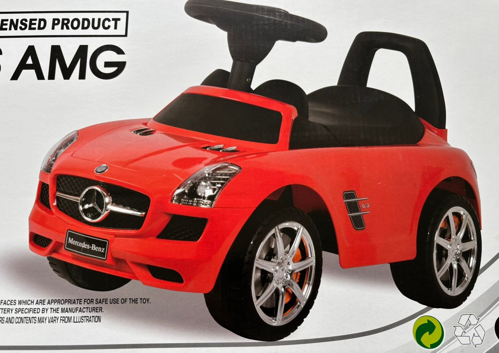 Mercedes AMG kids loopauto nieuw!, Nieuw