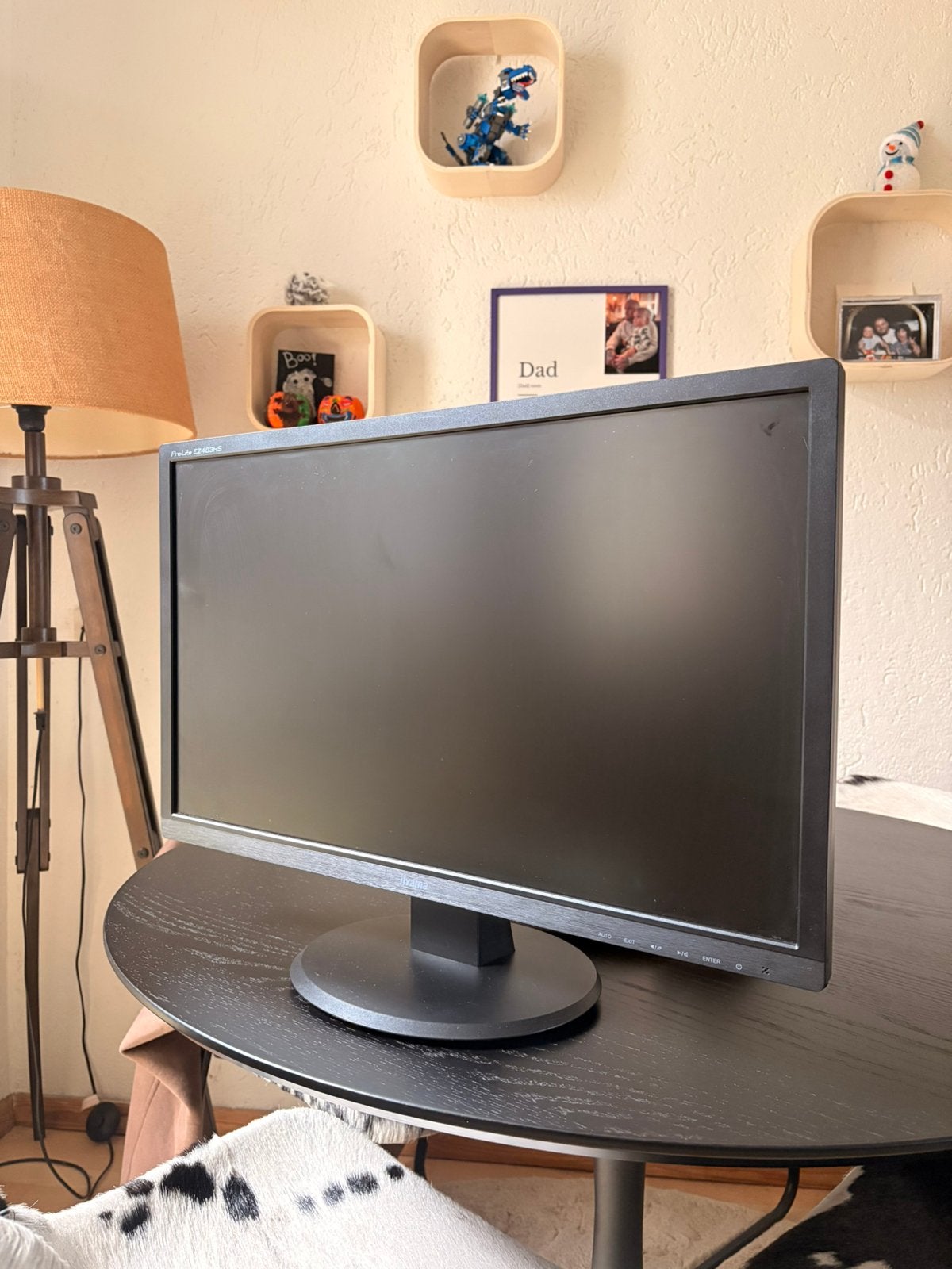 iiyama monitor, IPS, Full HD, Zo goed als nieuw, VGA