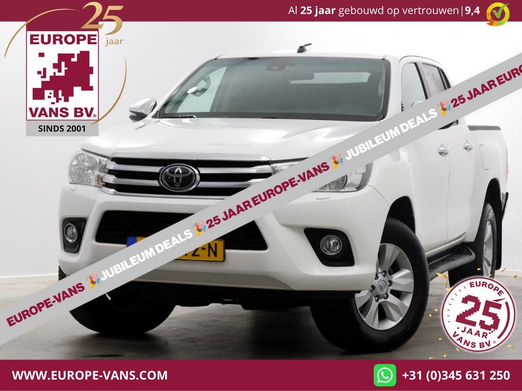 Toyota Hilux 2.4 D-4D-F 150pk E6 4WD 4x4 Double Cab Automaat, Auto's, Toyota, Bedrijf, Te koop, Hilux, 4x4, ABS, Achteruitrijcamera