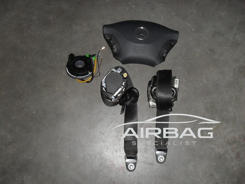 Airbag set  stuur airbag  gordelspanner set  airbag module, Gebruikt, -, Ophalen of Verzenden, -