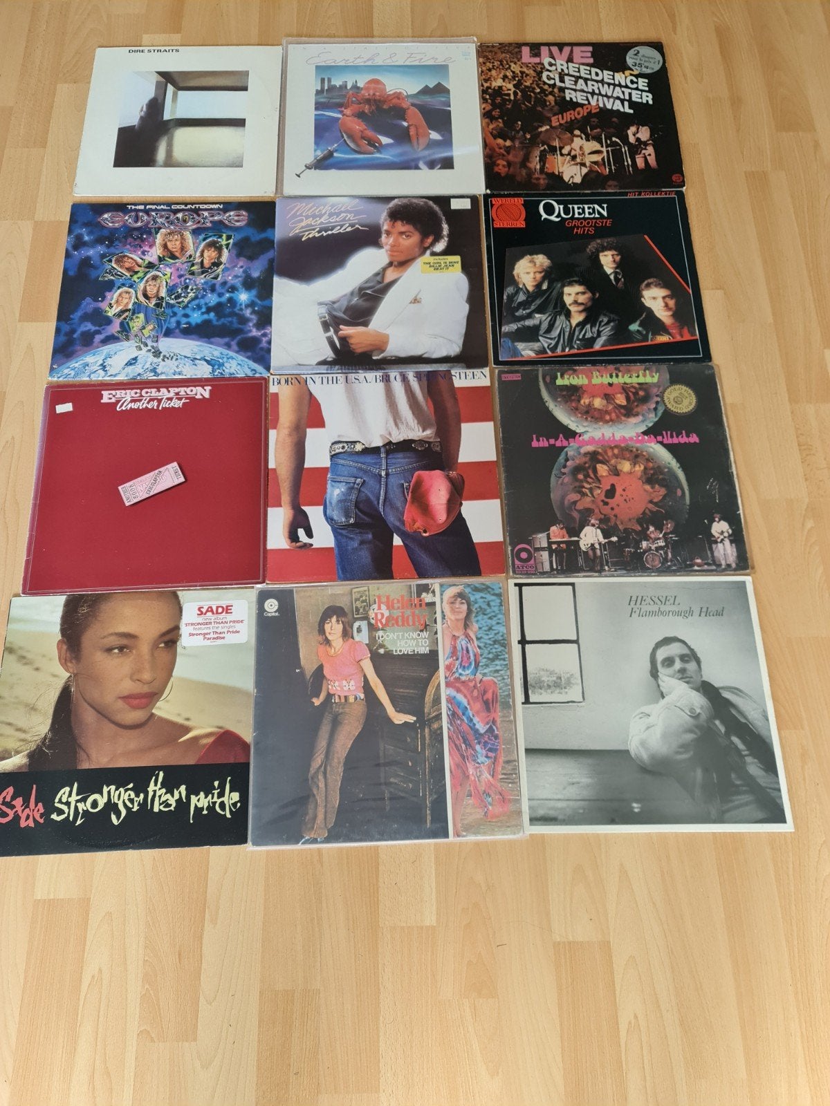 Setje LP,S Bruce Springsteen, Queen, Michel Jackson ,Hessel, Cd's en Dvd's, Vinyl | Verzamelalbums, Ophalen, LP