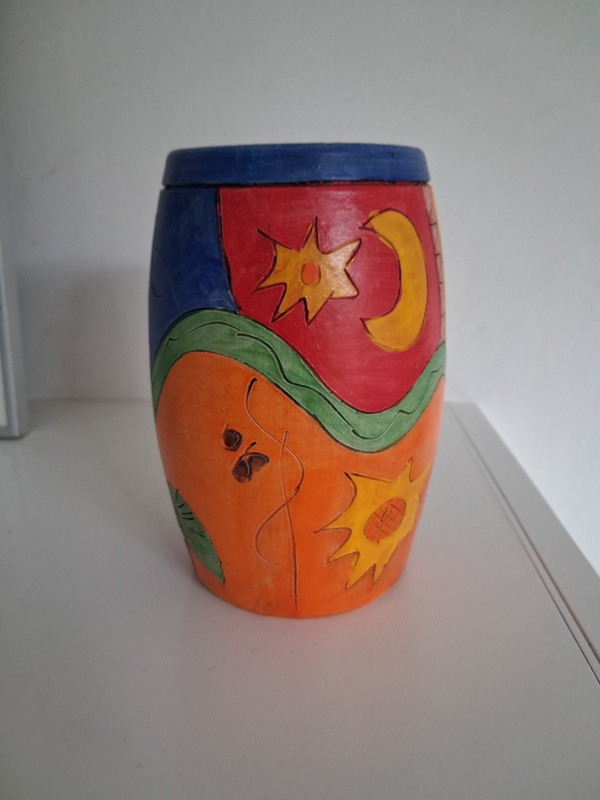 Vintage aarcewerken vaas, Antiek en Kunst, Ophalen of Verzenden