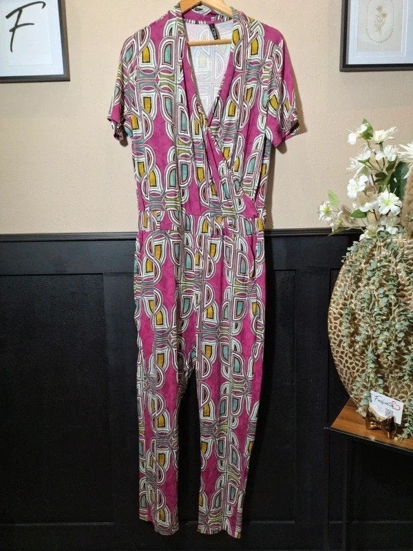 Ned Jumpsuit | Meerkleurig | L, Maat 38/40 (M), Ophalen of Verzenden, Zo goed als nieuw, Info@noir-vizuals.nl