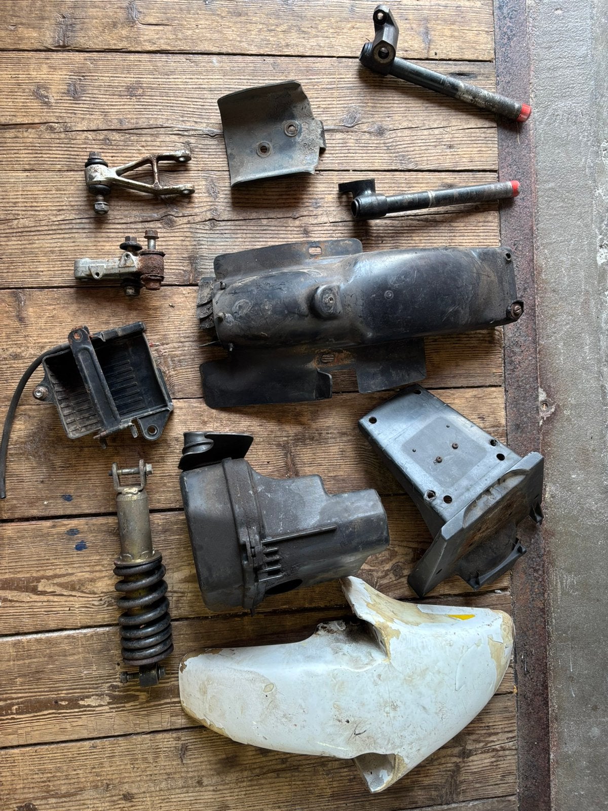 Honda nsr 50 onderdelen., Fietsen en Brommers, Ophalen, Gebruikt, Frame, Overige merken