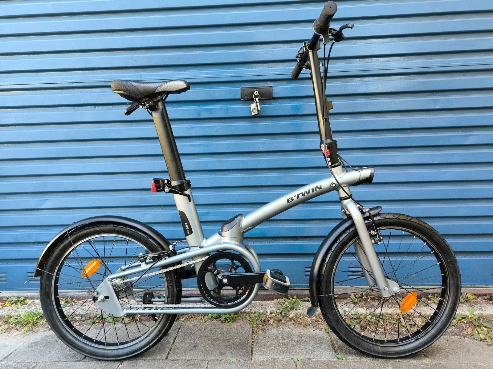 Z.G.A.N Btwin Tilt 700 Vouwfiets met 3 versnellingen, 20 inch of meer, Versnellingen, Ophalen of Verzenden, Zo goed als nieuw