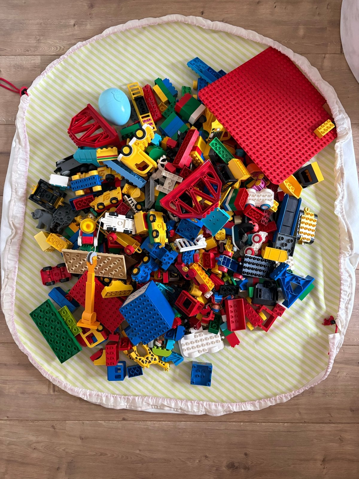 Grote partij diverse Lego bouwstenen en onderdelen, Ophalen, Inclusief extra onderdelen, Zo goed als nieuw, Duplo
