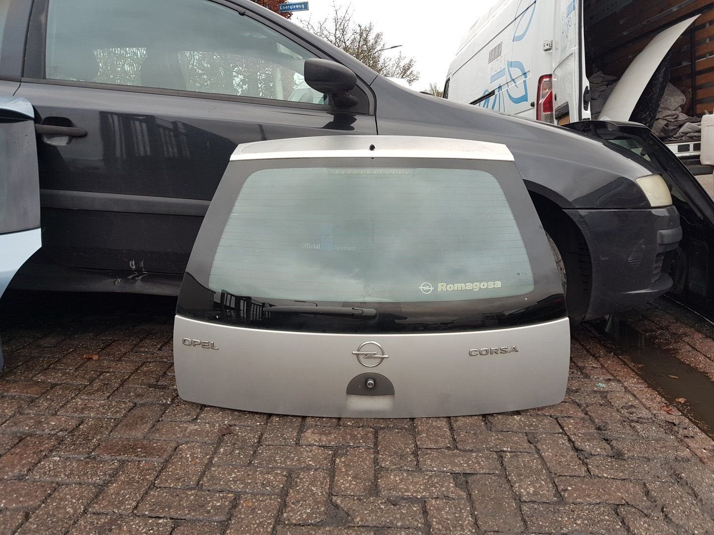 OPEL CORSA C ACHTERKLEP code z157, Gebruikt, -, Ophalen of Verzenden, Achter